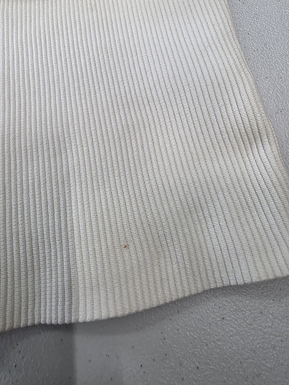 Reformation White Ribbed Square Neck Tank - Picture 6 of 6